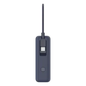 Външна батерия Xiaomi Ice Blue G с вграден кабел USB-C, 33W, 10000mAh, син 3