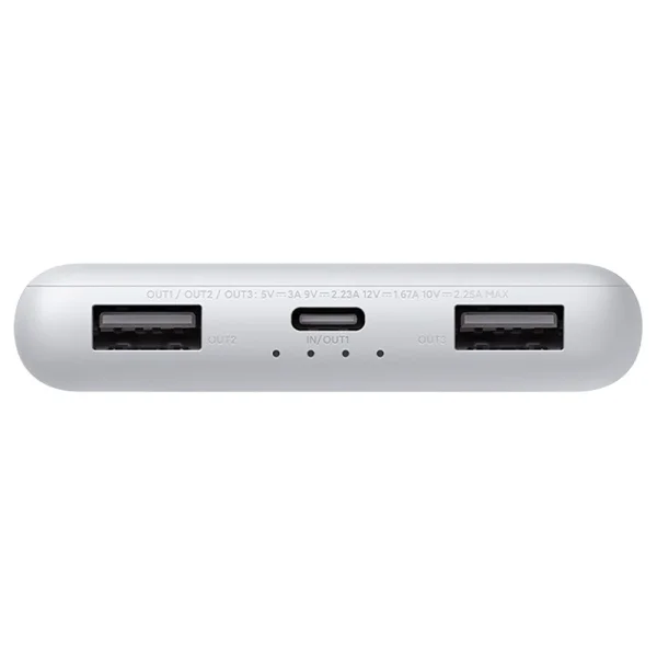 Външна батерия Xiaomi Lite GL,10000mAh, 22.5W, сив 5