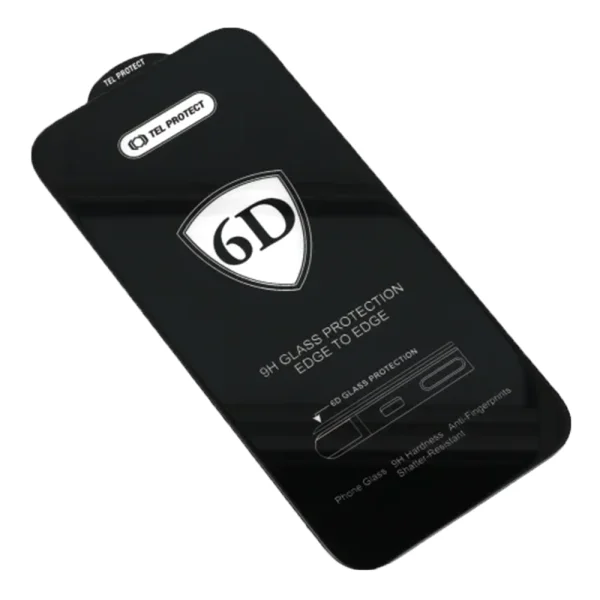 Стъклен протектор 6D Pro Full Glue за Xiaomi Redmi 15 5G, черен 3