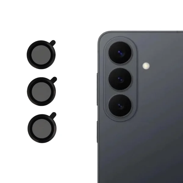 Стъклен протектор за камера Hard Lens за Samsung Galaxy S26 Plus, черен 2