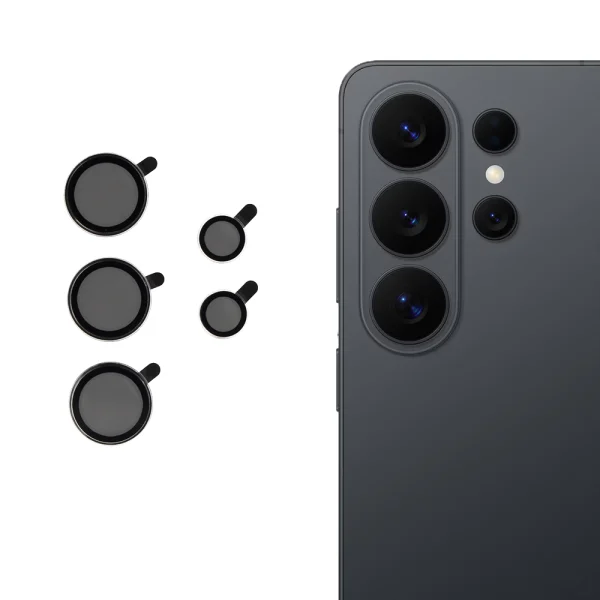Стъклен протектор за камера Hard Lens за Samsung Galaxy S26 Ultra, прозрачен 3