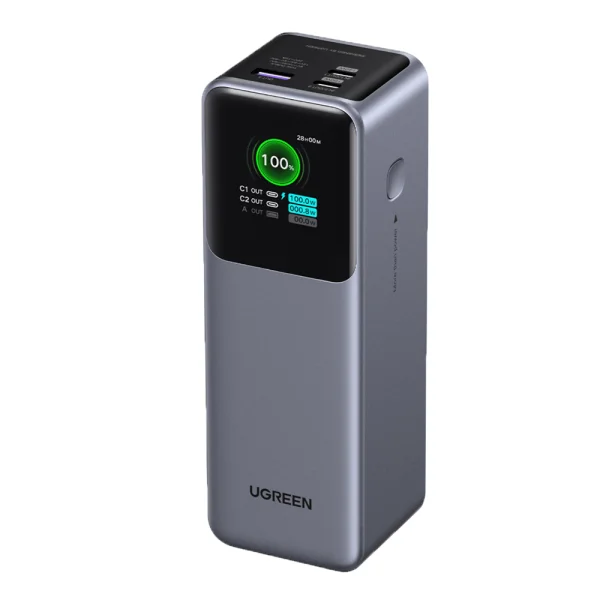 External Battery UGREEN PB722 25 000mAh, Fast Charge, 200W, gray 1