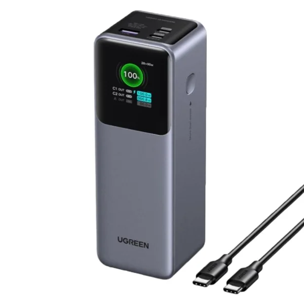 External Battery UGREEN PB722 25 000mAh, Fast Charge, 200W, gray 2