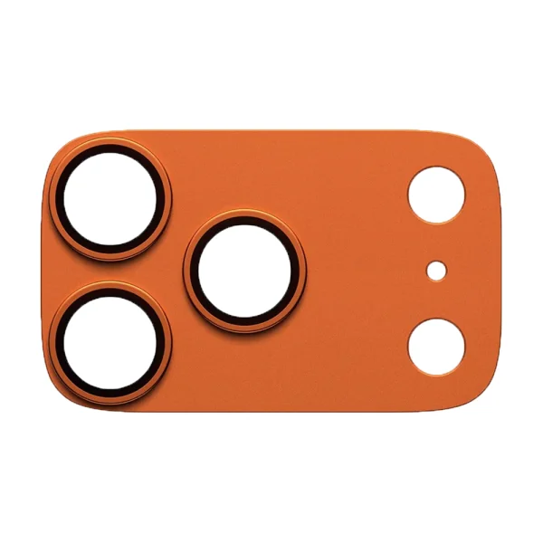 Camera glass protector PanzerGlass Hoops FENDER CLP for iPhone 18 Pro, orange 2