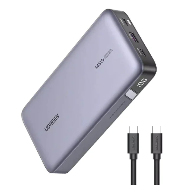External Battery UGREEN PB205 POWER BANK 25 000mAh, 145W, Gray 3
