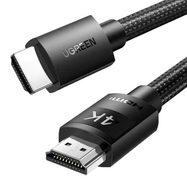 Cable UGREEN HD119 4K HDMI to HDMI, braided, 2m, black 1