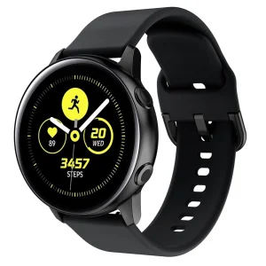 Силиконова Каишка за Samsung Galaxy Watch4, Черен 4