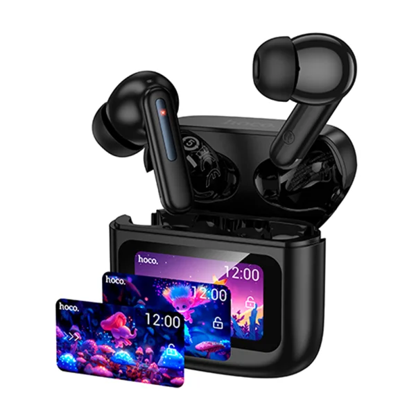 Слушалки TWS Hoco EQ14, touch screen, черен 2