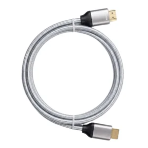 Кабел HDMI към HDMI, v2.1, 8K, 1 m, сребро