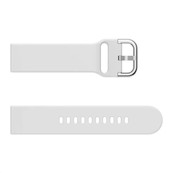 Силиконова Каишка за Samsung Galaxy Watch4, Бяла 2