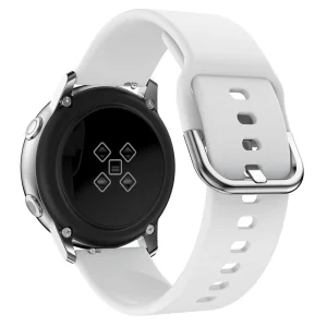 Силиконова Каишка за Samsung Galaxy Watch4, Бяла 3