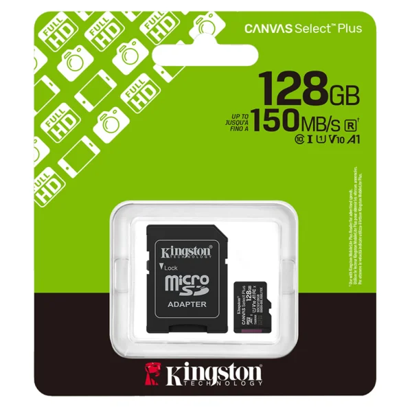 Memory Card 128GB Kingston SDCS3, MicroSD, Class 10 1