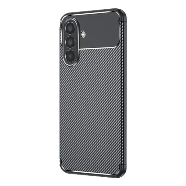 Калъф Carbon Fiber Texture за Samsung Galaxy A57 5G, черен 2