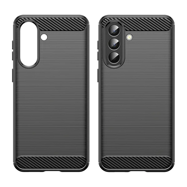 Techsuit Carbon Fibre Brushed case for Samsung Galaxy A57, black 2