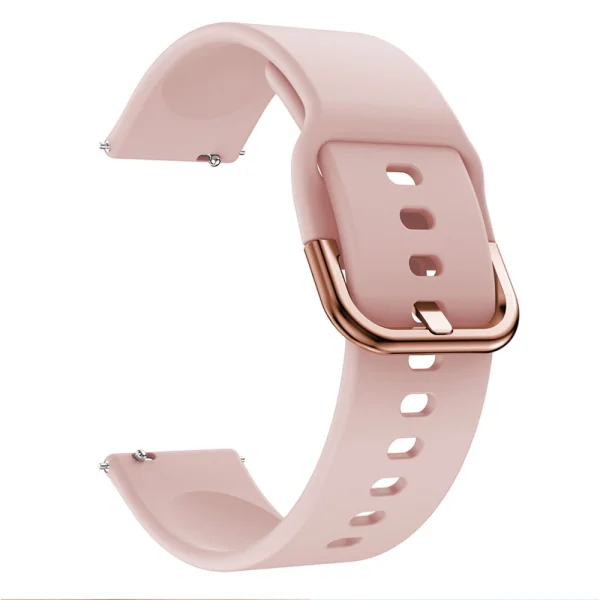 Silicone Strap for Samsung Galaxy Watch4, Pink 1