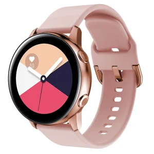 Silicone Strap for Samsung Galaxy Watch4, Pink 4
