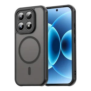 Удароустойчив калъф Techsuit HaloFrost II MagSF за Xiaomi 17, черен