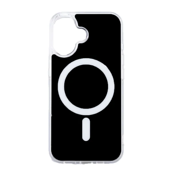 Калъф Fusion Mag Cover MagSF за iPhone 16, черен 1