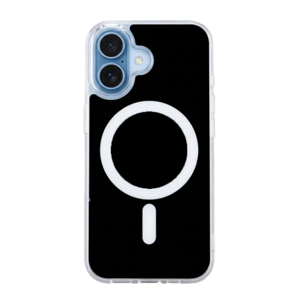 Калъф Fusion Mag Cover MagSF за iPhone 16, черен 2