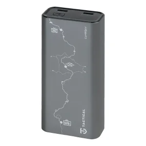 Външна батерия Tactical Squad Company, 30W, 10000mAh, сив