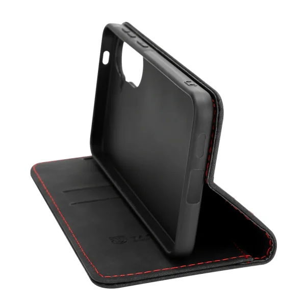 Tactical Xproof Flip Case for Samsung Galaxy A57, black 2