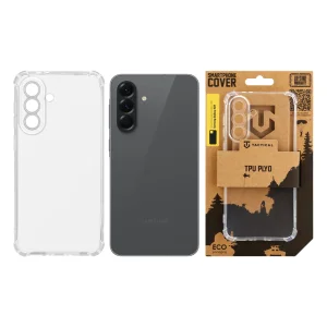Силиконов калъф Tactical TPU Plyo Cover за Samsung Galaxy A57, прозрачен 3