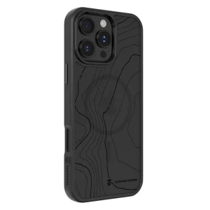 Удароустойчив калъф Tactical MagForce Hyperstealth Sika за iPhone 16 Pro Max, черен-прозрачен