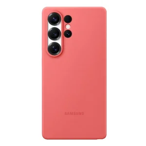 Калъф EF-PS938CRE Samsung Silicone Cover за Galaxy S25 Ultra, червен
