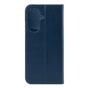 Split Book wallet case for Samsung Galaxy A57, blue-beige 3