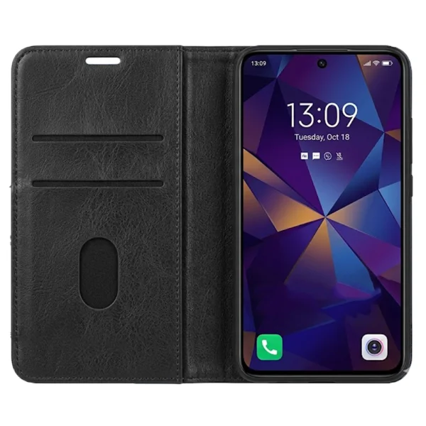 Калъф тефтер Cubic Book за Xiaomi Redmi Note 15 Pro 4G, черен 2