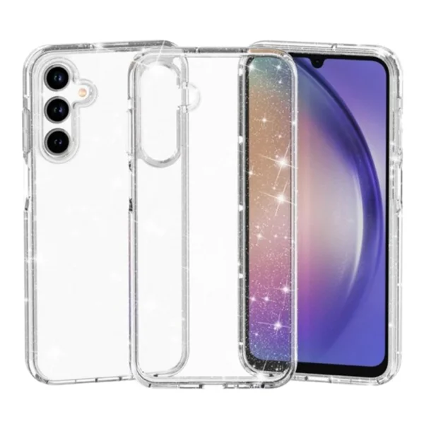 Silicone Case 2mm BLINK for Samsung Galaxy A57 5G, transparent 3