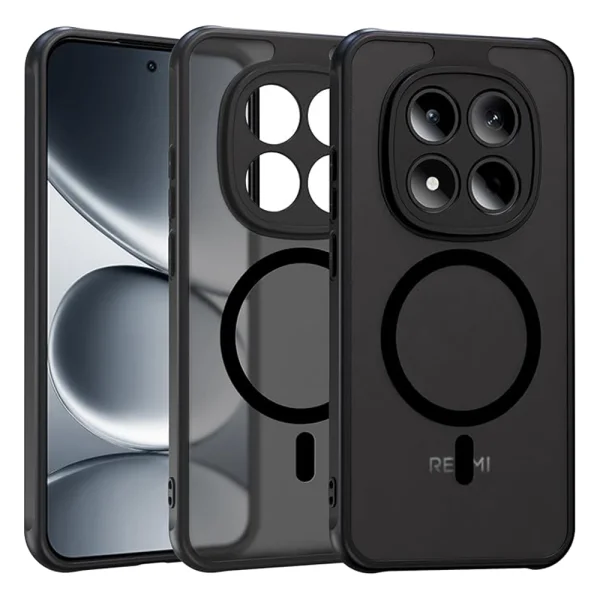 MagSF Cover Full Matte Case for Xiaomi Redmi Note 15 PRO 4G, black 1