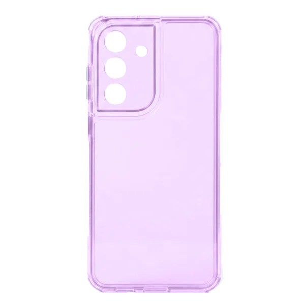 Shockproof case MATRIX CLEAR Case for Samsung Galaxy A57, purple 1