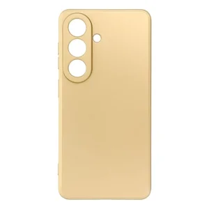 Силиконов калъф Metallic за Samsung Galaxy A57, златист