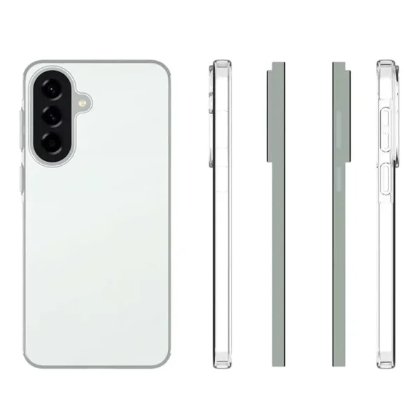 Super Clear Hybrid case for Samsung Galaxy A57, transparent 3
