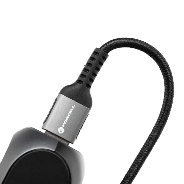 Cable Forcell F-Energy C256, USB-A to Type-C, QC4.0 PD, 3A, 66W, 3m, black 4