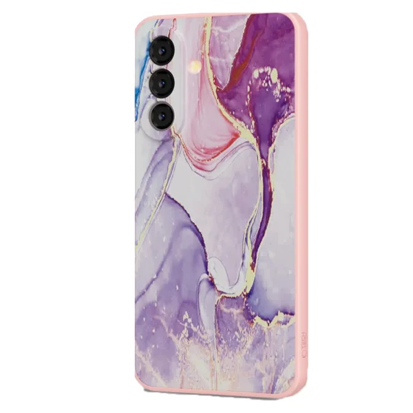 Силиконов калъф Tech-Protect Icon за Samsung Galaxy A37 5G, мрамор 2