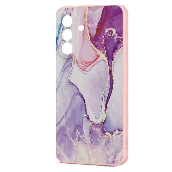 Tech-Protect Icon Silicone Case for Samsung Galaxy A57 5G, Marble 4