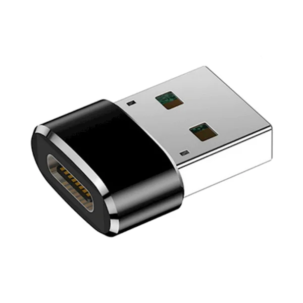 USB-C to USB-A adapter, black 2