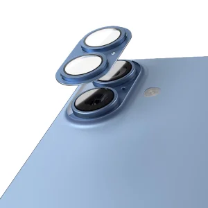 Стъклен протектор за камера Etteri за iPhone 17, син 3
