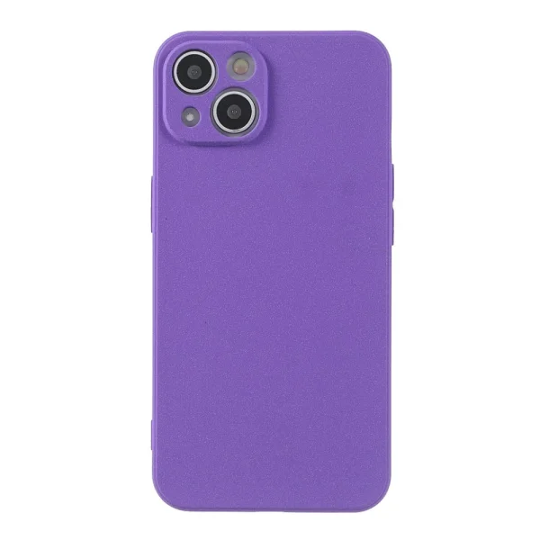 Матиран Силиконов Калъф Matte Wear-Resistant за iPhone 13 mini, Лилав 1