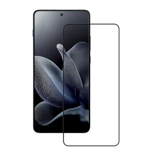 Стъклен протектор 5D Full Glue за Motorola Edge 70, черен