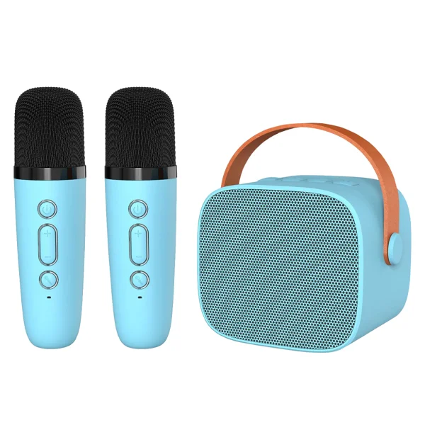 Portable speaker Blavec Bluetooth WS-07 Karaoke Party ,5W, 2 microfone, blue 1