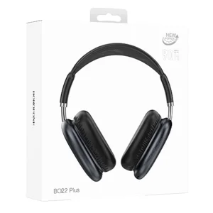 Слушалки с микрофон Borofone Headphones BO22 Plus Elegant, bluetooth, тъмно сив 4