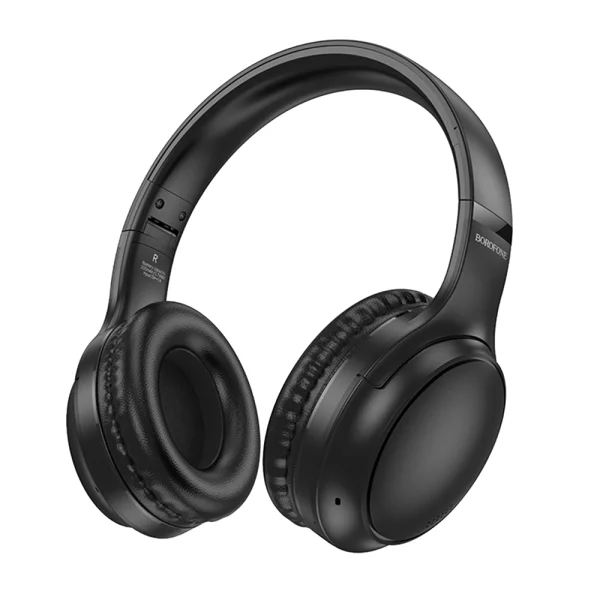 Headphones with microphone Borofone Headphones BO29 Fascinador, bluetooth, black 1