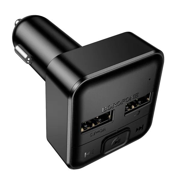 Трансмитер Borofone FM Transmitter, BC63, Selecto, 2xUSB, черен 2