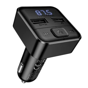 Трансмитер Borofone FM Transmitter, BC63, Selecto, 2xUSB, черен