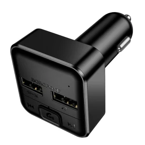 Трансмитер Borofone FM Transmitter, BC63, Selecto, 2xUSB, черен 5