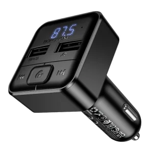 Трансмитер Borofone FM Transmitter, BC63, Selecto, 2xUSB, черен 3