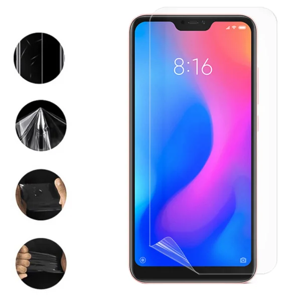 Hydrogel screen protector for Xiaomi Redmi 6 Pro 1